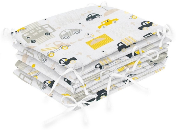 Amilian Bettnestchen Bettumrandung 360x30 cm für Babybett 120 x 60 cm geeignet (rundherum), (Nestchen, Kantenschutz), Umrandungen