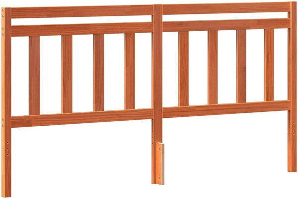 Kopfteil, Bettkopfteil, Minimalistisch mit Kopfteil, Bettkopfteil, Minimalistisch Wachsbraun 185,5 x 100 cm