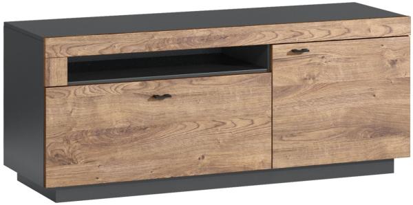 Backofenumbauschrank Rimini 60x207cm matt lackiert Farbe: RAL 5024 pastellblau matt / lava RI-D14/RU/2D