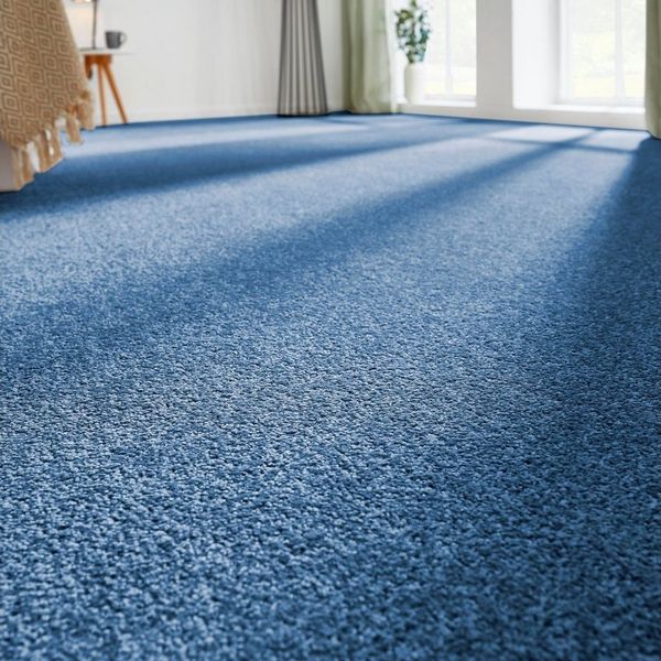 Andiamo Teppichboden Kräuselvelours Ines, rechteckig, Höhe: 8,5 mm, Uni Farben, Breite 400 cm, strapazierfähig & pflegeleicht