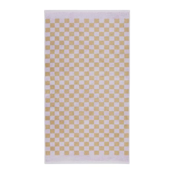 Marc O Polo Frottierserie Checker|Handtuch 50x100 cm| lilac