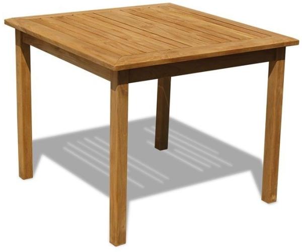 Esstisch Ragusa Teak Massivholz - Tischgröße Höhe 75 cm: 110 x 70 cm