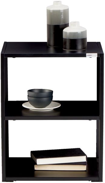 Carryhome 'ERIK' Beistelltisch, Metall schwarz, 40 x 51 x 30 cm, 15 kg belastbar
