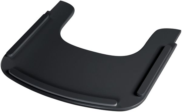 roba Essbrett aus Holz - Erweiterung & Zubehör für Hochstuhl Sit Up Flex - ab 6 Monaten - Schwarz