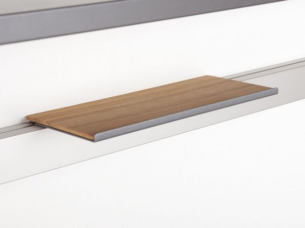 Kesseböhmer Küchenorganizer-Set Linero MosaiQ Deko Einleger 'S' 235x106,5x4 mm Eichendekor