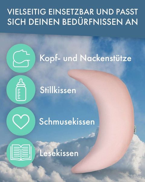 pic Bear Stillmond - Schmusekissen, Melange Grau : Melange Grau