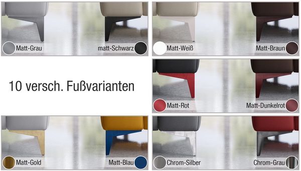 Sofanella Wohnlandschaft STELLA Stoffbezug Sofalandschaft Ecksofa in Grün Bild 6