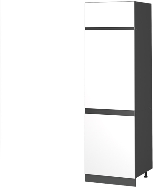 Kühlumbauschrank R-Line Weiß 60 cm J-Shape Vicco