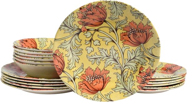 Florentina Bunt, Tellerset 18-tlg (mo)