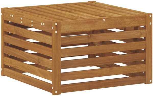 vidaXL Ecksofa Set 6 pcs Natur Massivholz Akazie 3384625 Bild 5