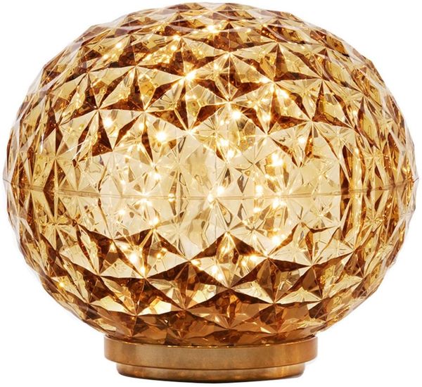 Mini Planet Tischlampe gelb