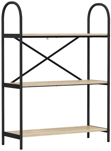 vidaXL Bücherregal Sonoma-Eiche 80 x 30 x 109 cm Holzwerkstoff 879900 Bild 2