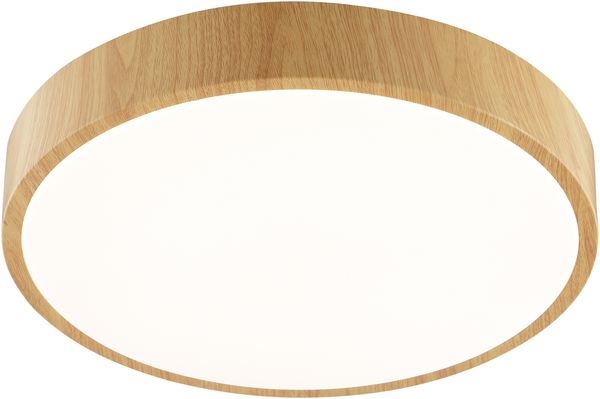 Brilliant LED Deckenleuchte Teranon G82005/75 Wohnzimmer, Schlafzimmer Kunststoff/Metall Indoor Decke braun - LED fest integriert