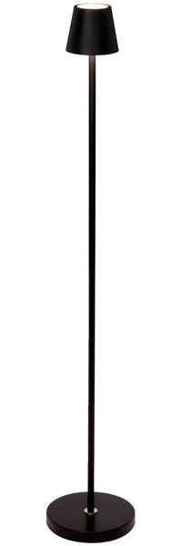 Novel 'SEATTLE' Akkuleuchte, Metall schwarz, 20 x 117 cm, LED dimmbar mit Touchdimmer