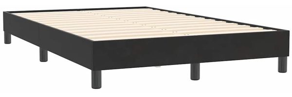 vidaXL Bettgestell ohne Matratze Schwarz 120x210 cm Samt 4101351 Bild 7