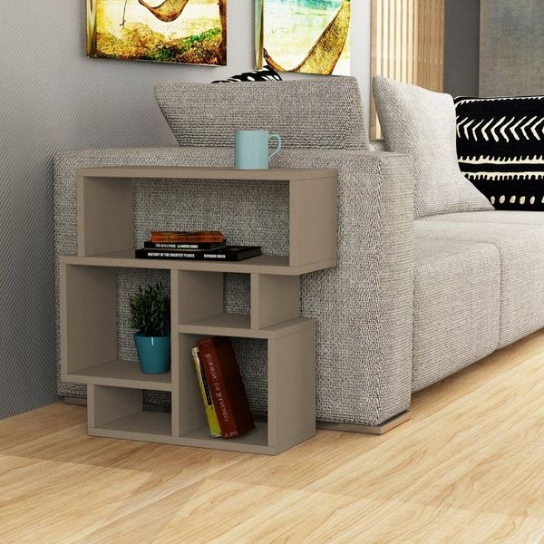 Decortie Beistelltisch Karma, Moderner Beistelltisch mit Kreativität, 59 x 22 x 60,5 cm