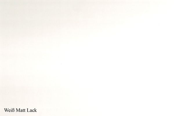'Big System' Esstisch ausziehbar, Schwarz/Weiß matt, 110x78 cm