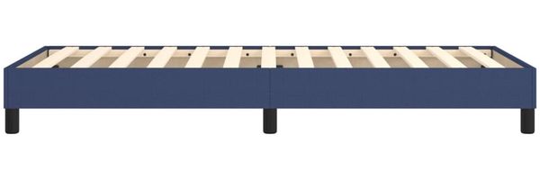 vidaXL Boxspringbettgestell Blau 90x200 cm Stoff 3120490 Bild 6