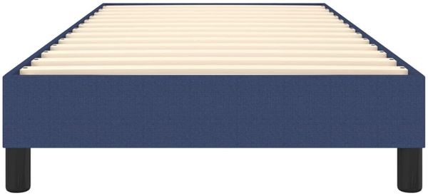 vidaXL Boxspringbettgestell Blau 90x200 cm Stoff 3120490 Bild 5