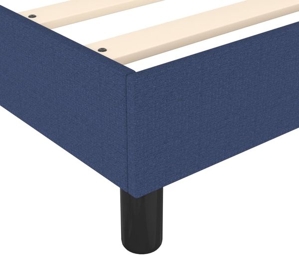 vidaXL Boxspringbettgestell Blau 90x200 cm Stoff 3120490 Bild 7