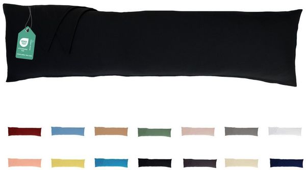livessa Seitenschläferkissen mit bezug 40x145 cm - Schwangersschaftskissen - Schlafkissen, Kissen mit Bezug, Seitenschläferkissen : 100% Mikrofaser, Kissenbezug: 100% Baumwolle, Stillkissen mit Kissenbezug