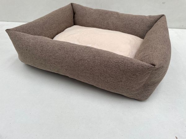 Hundebett Katzenbett / S, L, XL / Graphite, Stone, Golden Brown 70 x 60 cm, Golden Brown