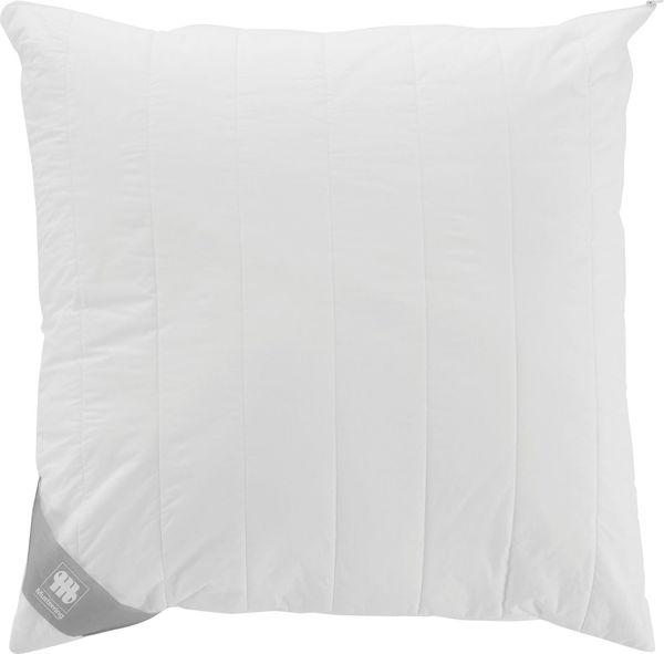 Musterring Kunstfaserkopfkissen Moonz, Füllung: 3D-Hohlfaser, 100% Polyester (Außen) / Faserflaum, 100% Polyester (Innen), Bezug: feiner Baumwoll-Batist Nm 100, 100% Baumwolle