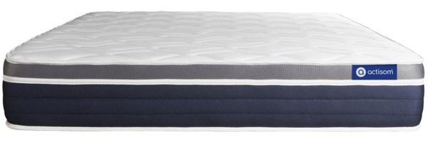 Actiflex confort matratze 200x200 cm, Taschenfederkern und Memory-Schaum, Härtegrad 3, Höhe :26 cm, 7 Komfortzonen