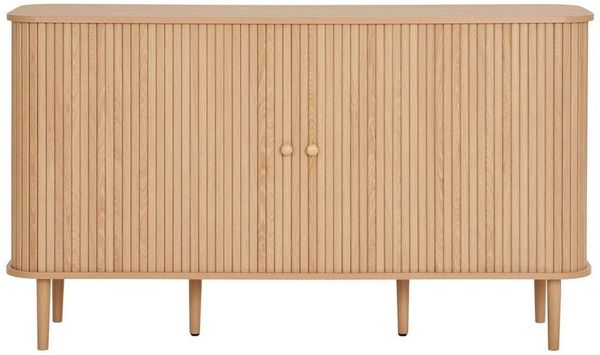 House Nordic Sideboard 2 Türen, 4 Fächer, in eichfarbig - 40x79x140 (BxHxT)