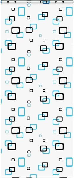 vidaXL Duschrollo mit Kassette 110x240 cm Stoffbreite 106 cm 4014947