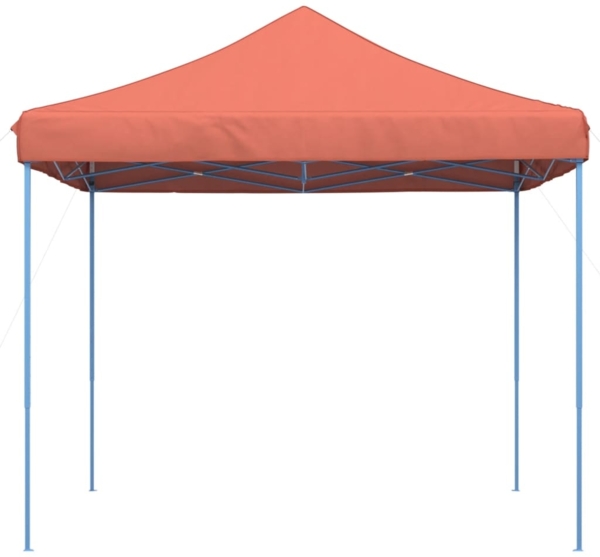 vidaXL Pop-Up Partyzelt, faltbar, Stahl / PE, Terrakotta, ohne Seitenteile, 315 x 292 x 292 cm Bild 3