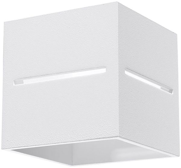 LED Wandleuchte, Aluminium, UP DOWN, weiß, H 12 cm