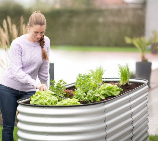 Westmann Grow Faster M | Metall Hochbeet aus