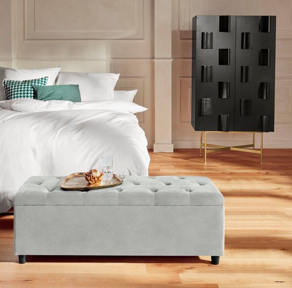 Home affaire Bettbank Relaxy, gesteppt, mit Staufach