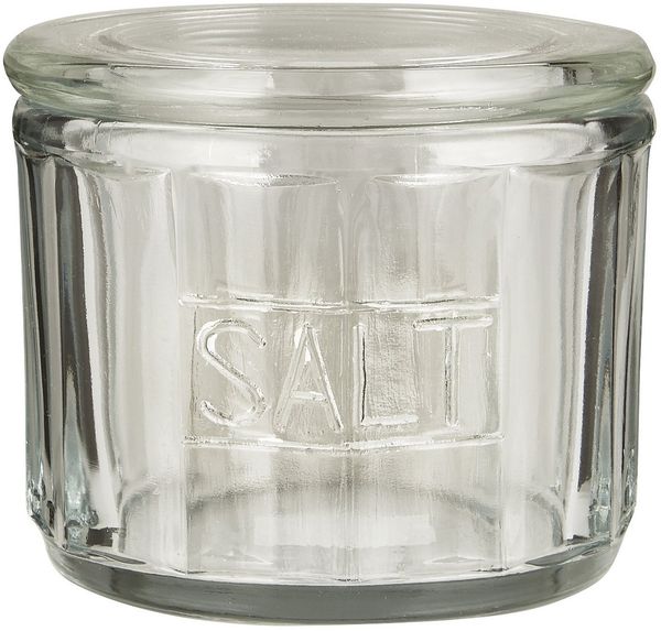 Ib Laursen - Salzdose "Salt" Salzbox Salztruhe Salzstreuer Dose aus Glas 1026-00