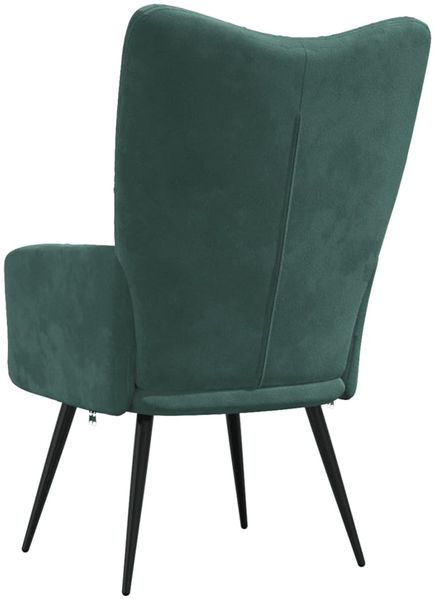 vidaXL Relaxsessel Dunkelgrün Samt [328075] Bild 6