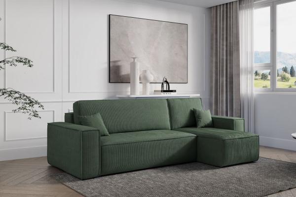 Compleo Ecksofa TOKYO, L-form Ecke, mit universelle Ottomane und Schlaffunktion