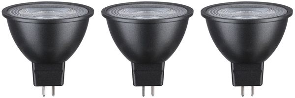 Paulmann 289. 12 LED Reflektor GU5,3 12V 3x450lm 3x6W 2700K - warmweiß Grau