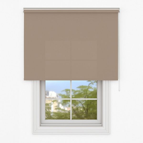Seitenzugrollo Tageslicht-Rollo Basic GL, Deco-Raum, blickdicht, Wand- und Deckenmontage, einfache Selbstmontage, zum Schrauben, lichtdurchlässig & blickdicht, stufenlos, einfache Montage