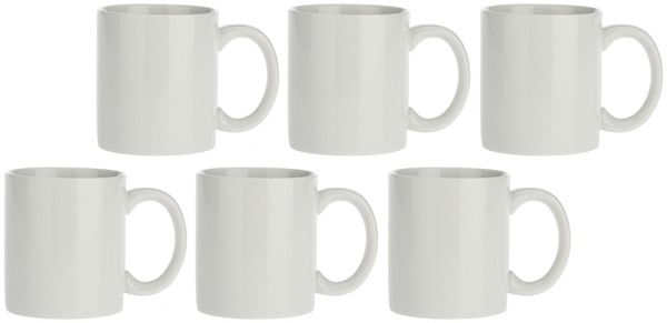 La Porcellana Bianca La Porcellana Bianca Set mit 6 Tassen mit Henkel 350 ml P000002352Z