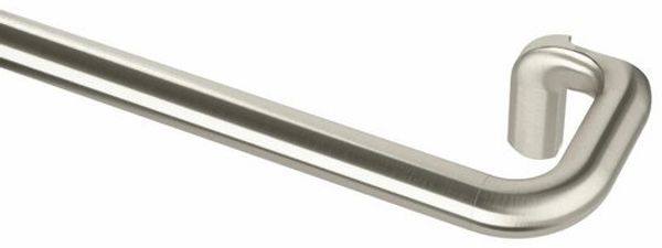 Umbra Gardinenstange Twilight Nickel Matt, 167-366 cm, Stahl, Aluminium