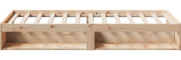 vidaXL Tagesbett ohne Matratze 90x200 cm Massivholz Kiefer 859241 Bild 6