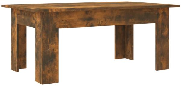 vidaXL Couchtisch Räuchereiche 100x60x42 cm Holzwerkstoff 815426