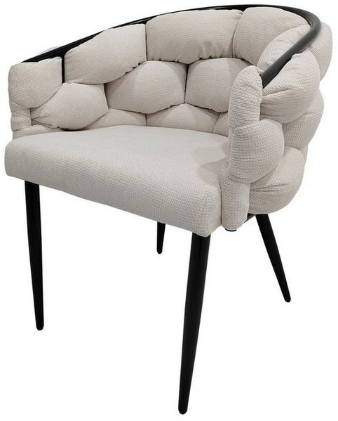 HTI-Living Esszimmerstuhl Stuhl Alsen Schwarz (Stück, 1 St), Design Polsterstuhl Esszimmerstuhl