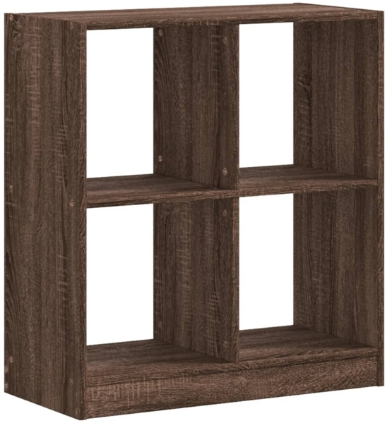 vidaXL Bücherregal Braun Eichen-Optik 68,5x32x75 cm Holzwerkstoff 852813