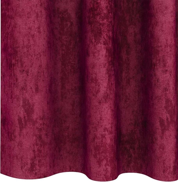 vidaXL Samtvorhänge mit Vorhängen 2 pcs Weinrot 225 x 140 cm Samt 4107680 Bild 5