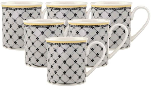 Villeroy & Boch Audun Promenade Kaffeebecher 300 ml 6er Set