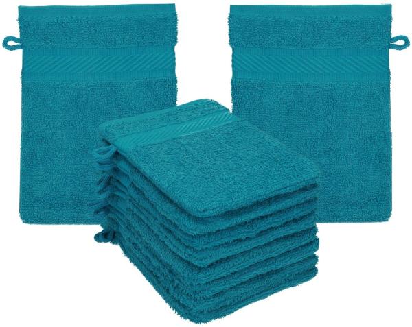 Betz Waschhandschuh 10 Stück Waschhandschuhe Palermo Frottee Größe 16x21 cm
