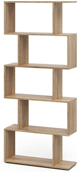 Raumteiler Levio Sonoma 70 x 164.1 cm 5 Fächer Vicco