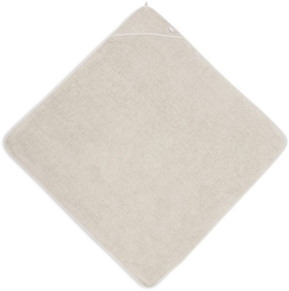 Jollein Kapuzenhandtuch Badetuch Frottee 100x100 cm Nougat